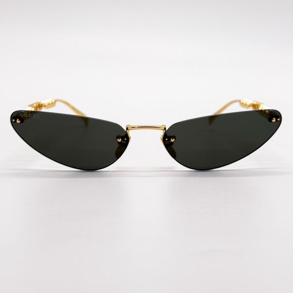 NEW GUCCI SUNGLASSES GOLD WOMEN CAT EYE EYEWEAR GUCCI GG1920S 001 main image 13